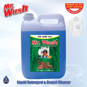 Mr. Wash Liquid Detergent & Carpet Cleaner – ৫ লিটার