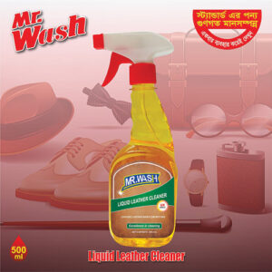 Mr. Wash Liquid Leather Cleaner – ৫০০ মিলি (স্প্রে বোতল)