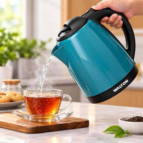 Walton WK-LJSS120(P) 1.2 Liter 1000W Electric Kettle